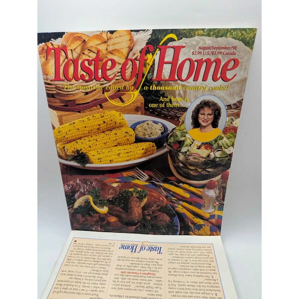 Lot of Taste of Home Magazines Vtg 1990s Christmas Thanksgiving Recipes desserts